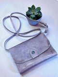 Frye Melissa leather wallet crossbody bag
