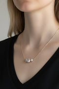 Pink Freshwater Pearl Necklace – Gold Fill Chain | 16”